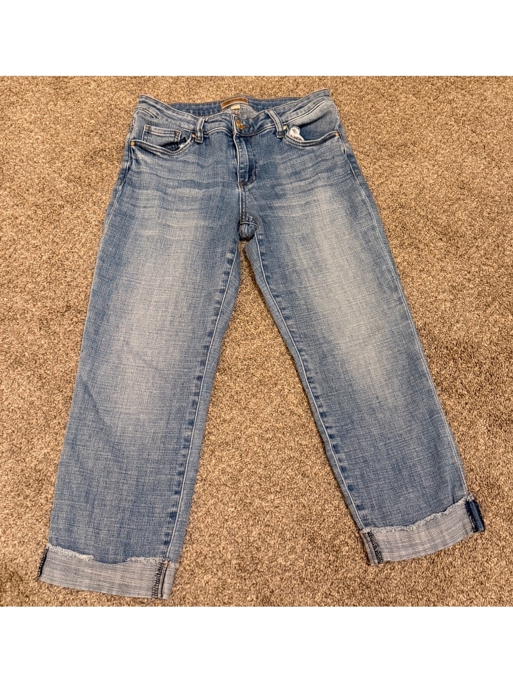 KUT From The Kloth Women’s Cuffed Crop Jeans Size 6